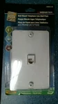 Monster 140093-00 Wall Mount Telephone Line Plate, White, Free Shipping. Fixed Price $10.00.