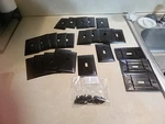 25 Vintage Sierra Brown Light Switch Wall Plates D-1X Electrical-bakelite. Fixed Price $38.00.