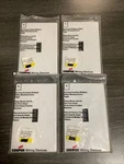 Lot Of 4 Screwless Wallplate Switch 1G PJS1W, Cooper Wiring Devices Inc. Fixed Price $14.95.