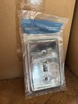 New Brainerd Studio Single Switch Wall Plate Cover Chrome 64139. Fixed Price $9.99.