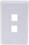 Hubbell IFP12W Socket Faceplate. Fixed Price $22.81.