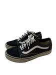 Vans Off The Wall Skateboard Shoes Black Sneakers Men Size 8 Good Condition. Fixed Price $22.72.