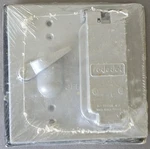 Red Dot S419E 2 Gang Weatherproof Outdoor Outlet /gfci & Switch Cover Plate New. Fixed Price $19.99.
