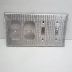Mulberry 4-GANG 2TOGGLE & Duplex Wall Plate Cover Stainless Steel #97564. Fixed Price $9.75.