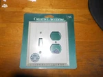 Distressed Bone Wood Toggle/duplex Switch Plate Creative Accents #9CBN106. Fixed Price $8.00.