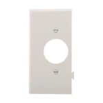 Cooper Wiring Snaptog Single Receptacle End Plate White STE7W. Fixed Price $5.98.