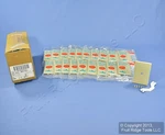 Leviton 80718-I Ivory 1-GANG Phone .406" Unbreakable Wallplate Strap Mount 20PCS. Fixed Price $20.89.