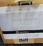 Old Nib Square 8903 SM02V02 Lighting Contactor 30 Amp 4 Pole 120V Coil New. Fixed Price $262.85.