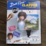 Bob Ross Talking Clapper W/ Night Light - Opened. Fixed Price $15.00.