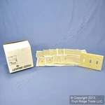Leviton 86011 Ivory 3-GANG Toggle Switch Plastic Standard Wallplate Covers 10PCS. Fixed Price $25.64.