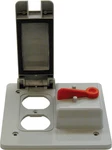 Cantex 2-GANG Pvc Rectangle Outlet/switch Box 4-11/16H 4-7/8W. Fixed Price $38.71.