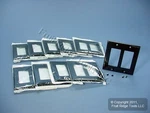 Leviton 80409-E Black 2-GANG Decora Gfci Plastic Standard Wallplate Covers 10PCS. Fixed Price $15.19.