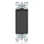 Leviton Decora Black Rocker Switch Wall Plate 15 Amp 120277 Volt Single Pole. Fixed Price $6.19.
