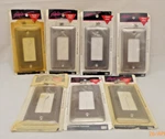 Amertac 2RPW, Style Plated Steel Wall Faceplate Lot Of 7 Pieces. Brand New!. Fixed Price $15.50.