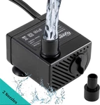 Hygger Ultra Quiet 53GPH (200L/H, 3W) Submersible Mini Water Pump Comes With. Fixed Price $18.99.