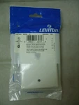 Leviton 40238-W Standard Telephone Wall Jack, 6P6C, Screw Terminals, White. Fixed Price $8.99.