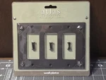 Atlas Homewares Wall Plate ( Craftsman Triple Rocker-aged Bronze Mctr-o ). Fixed Price $17.95.