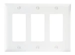 Legrand Pass & Seymour TP263-W 3-GANG Decorator Wall Plate 4.6875" Nylon White. Fixed Price $209.45.