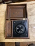 Vintage Old Sears Roebuck Automatic Programming Timer Wooden Casing Model 796.66. Fixed Price $14.99.