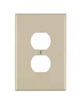 Leviton 86103 Duplex Receptacle Oversized Wall Plate, Gang, Ivory. Fixed Price $8.48.