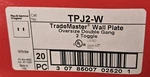 Lot Of 50 Trademaster TPJ2-W Wall Plates Oversize Double Gang Toggle. Fixed Price $69.58.
