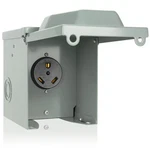 Bebobly Amp Rv Power Outlet Box, 125 Volt TT-30R, Reddish-metal. Fixed Price $42.07.