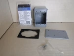 Carlon E9801 Weatherproof Box, Gang, No Outlets, 2-1/2" Deep, Nm W/ Cover. Fixed Price $19.98.