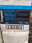 Brand New Pack Legrand Adorne Oil Rubbed Bronze 4-GANG Wall Plate. Fixed Price $150.00.