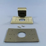 Eagle Horizontal Weather Resistant 1.41" Single Receptacle Outlet Cover Plate. Fixed Price $8.07.
