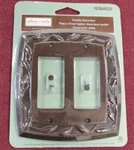 Light Switch Cover Gang Allen + Roth # 0364629 Dark Oil Rubbed Bronze. Fixed Price $8.00.