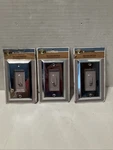 3X Hampton Bay Decorative Metallic Wall Plate - 161RHB Century Chrome Steel.. Fixed Price $15.00.
