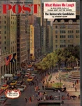 1960 Saturday Evening Post March Double Cover Fifth Ave. Original Only. Fixed Price $28.00.