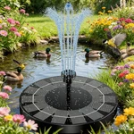 Solar Fountain Pump Bird Bath Submersible Water Power Floating Pond Garden Pool. Fixed Price $12.99.