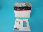 Lot Of 19 Cooper White Nylon 2G Toggle Switch Gfci Receptacle Wallplate PJ126W. Fixed Price $21.55.