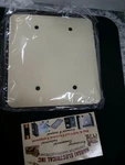 Mulberry 79152 2GANG Blank Ivory Wrinkle Wall Plates Princess Line (4B2. Fixed Price $15.00.