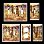 Horses Sunset Light Switch Cover Plate Outlet Home Decor. Fixed Price $6.29.