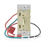 Leviton TSM10-1LT Dimmer Switch Light Almond 1-POLE 3-WAY 120VAC Open Box. Fixed Price $17.99.