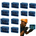 12 Recessed Boxes 503 IP40 - Electrical With Modules For Wall Mounting .... Fixed Price $47.64.