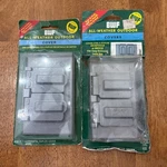 New Lot Of 2 Bwf FC-81V Outlet Box Duplex Receptacle Cover. Fixed Price $13.19.