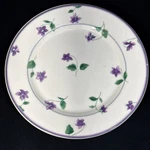 Waverly Garden Room Sweet Violet 8" Salad/desert Plate Floral Vines Cottage Core. Fixed Price $10.65.