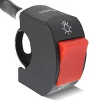 1 Motorcycle Handlebar Switch Toggle With Piece, Red. Fixed Price $13.99.