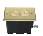 Legrand Pass & Seymour Slater Bronze Box Duplex Outlet For Wood Sub-floor. Fixed Price $59.99.