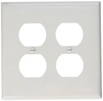 Leviton PJ82-W 2-GANG Duplex Receptacle Wallplate. Fixed Price $10.88.