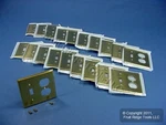 Leviton 81005 Brass 2-GANG Toggle Switch Duplex Standard Wallplate Covers 20PCS. Fixed Price $75.04.