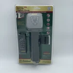 Stanley Plugbank Total Control (GS606) Outlet Photocell, Timer, & Remote. Fixed Price $34.99.