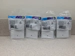 Leviton F-connector Type Video Wall Jack White 80781-W 4PK *486. Fixed Price $14.99.