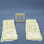 Leviton 80409-A Almond 2-GANG Decora Plastic Standard Wallplate Cover 15-PACK. Fixed Price $27.54.
