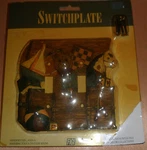Toy Chest Double Switchplate By Figi Handpainted New Distressed Package. Fixed Price $14.99.