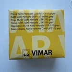 Vimar 16359.6 RJ45 CAT6 Netsafe UTP110 Outlet - Grey. Fixed Price $18.99.