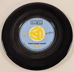 Elvis Presley "blue Suede Shoes" 7" Ceramic Record Plate (vandor, 1999). Fixed Price $14.99.